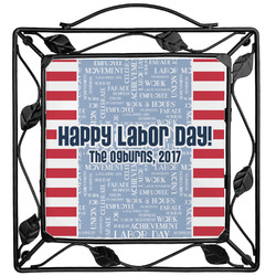 Labor Day Square Trivet (Personalized)