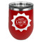 Labor Day Stemless Stainless Steel Wine Tumbler - Red - Double Sided (Personalized)