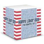 Labor Day Sticky Note Cube (Personalized)