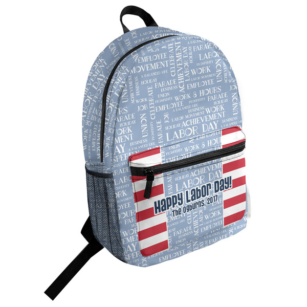 Custom Labor Day Student Backpack