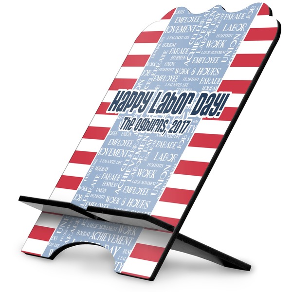 Custom Labor Day Stylized Tablet Stand (Personalized)