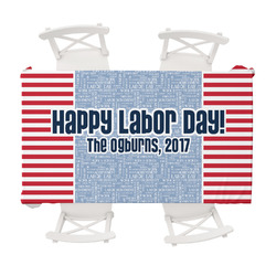 Labor Day Tablecloth - 58"x102" (Personalized)
