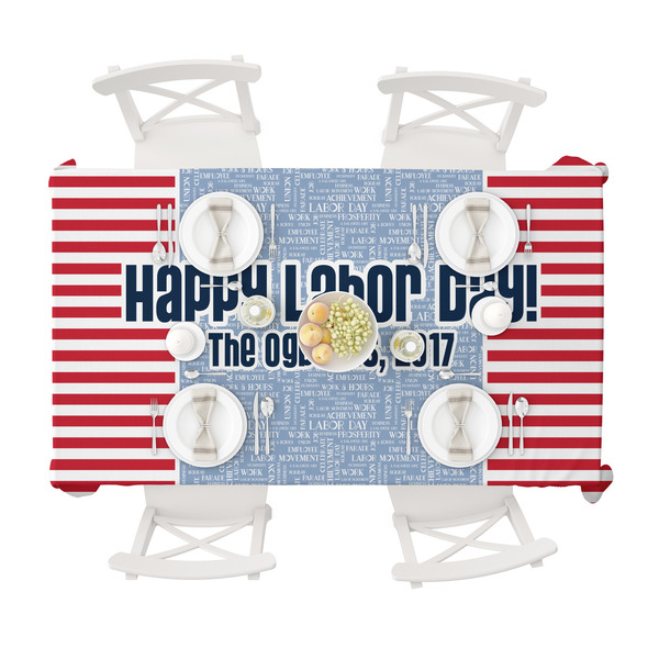 Labor Day Tablecloths (58"x102") - TOP VIEW