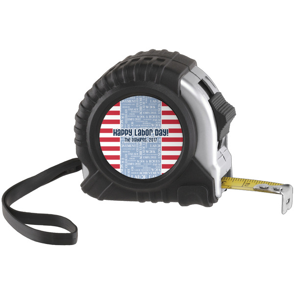 Custom Labor Day Tape Measure (25 ft) (Personalized)
