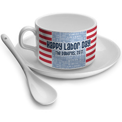Labor Day Tea Cup - Single (Personalized)