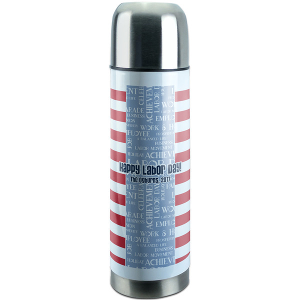 Custom Labor Day Stainless Steel Thermos (Personalized)