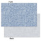 Labor Day Tissue Paper - Lightweight - Small - Front & Back
