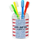 Labor Day Toothbrush Holder (Personalized)