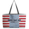 Labor Day Beach Totes Bag - w/ Black Handles (Personalized)
