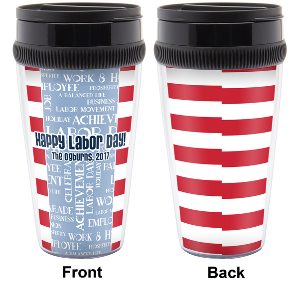 Labor Day Travel Mug Approval (Personalized)