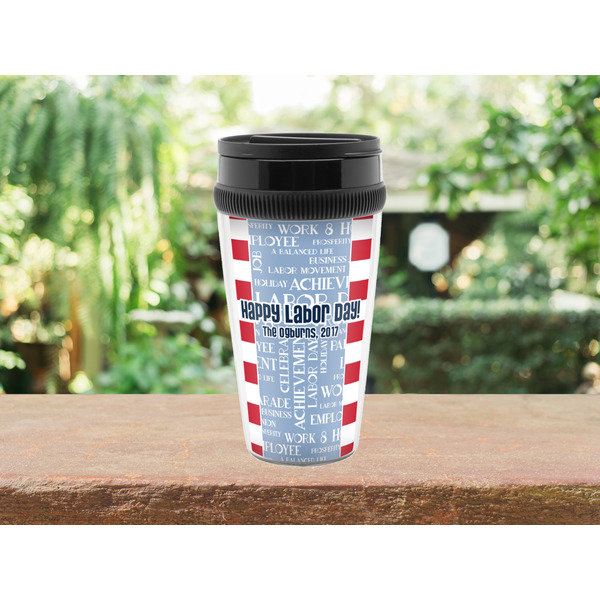 Labor Day Travel Mug Lifestyle (Personalized)