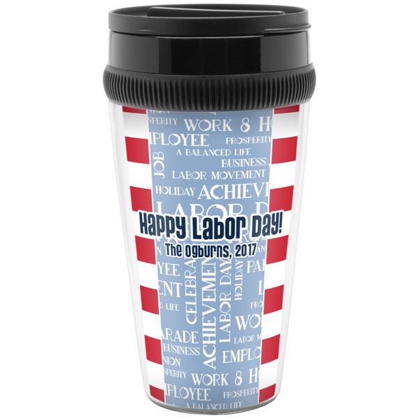 Custom Labor Day Acrylic Travel Mug without Handle (Personalized)
