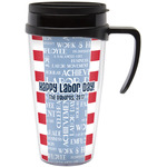 Labor Day Acrylic Travel Mug with Handle (Personalized)