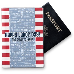 Labor Day Vinyl Passport Holder (Personalized)