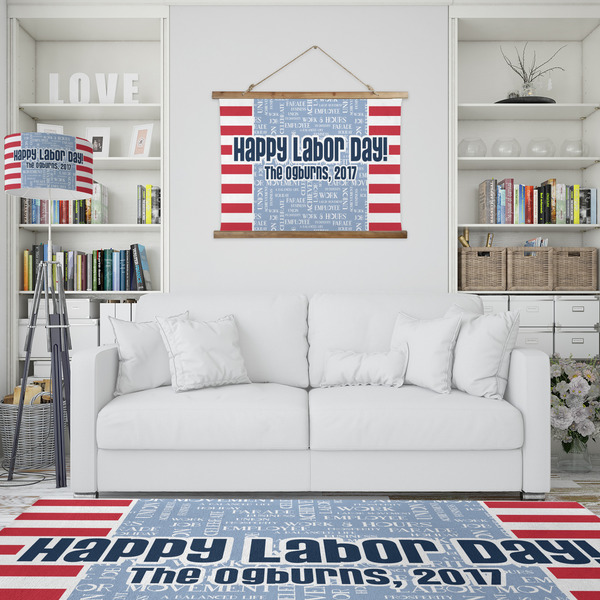 Labor Day Wall Hanging Tapestry - IN CONTEXT