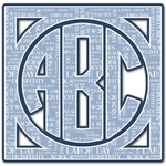 Labor Day Monogram Decal - Small (Personalized)