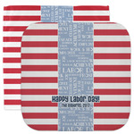 Labor Day Facecloth / Wash Cloth (Personalized)
