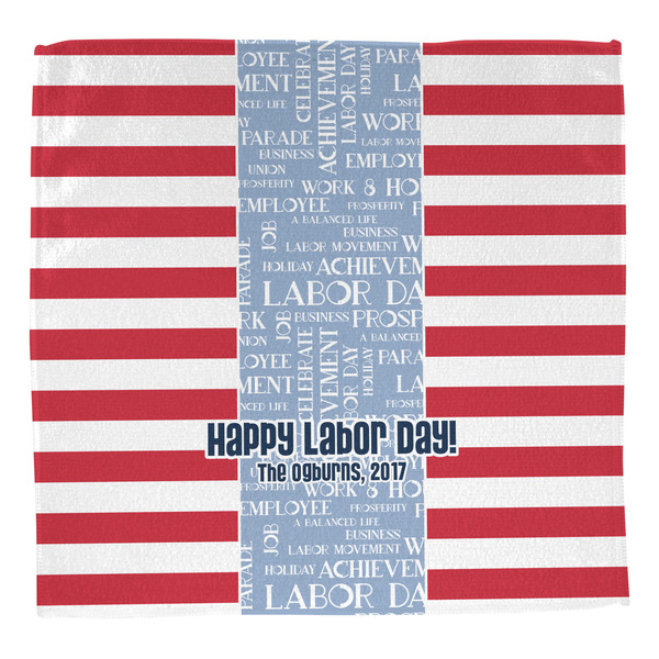 Labor Day Washcloth - Front - No Soap