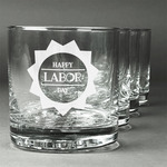 Labor Day Whiskey Glasses (Set of 4)