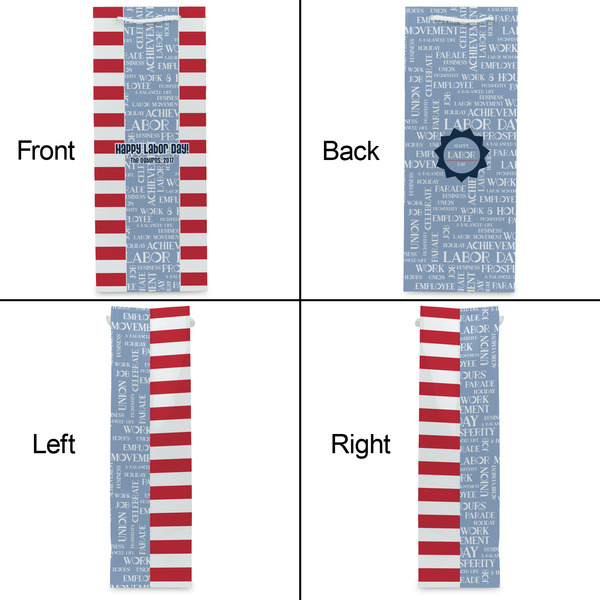 Labor Day Wine Gift Bag - Gloss - Approval