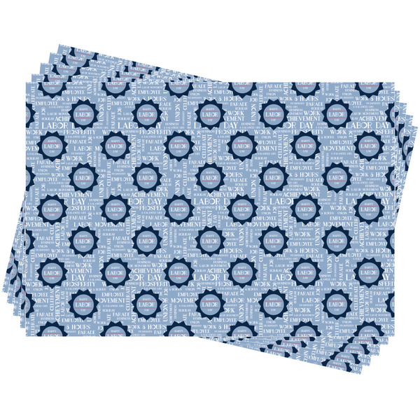 Labor Day Wrapping Paper - 5 Sheets Approval