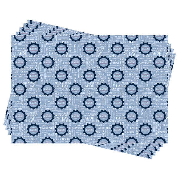 Labor Day Wrapping Paper - Front & Back - Sheets Approval