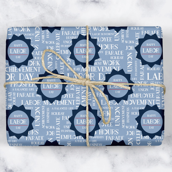 Custom Labor Day Wrapping Paper
