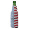 Labor Day Zipper Bottle Cooler - ANGLE (bottle)