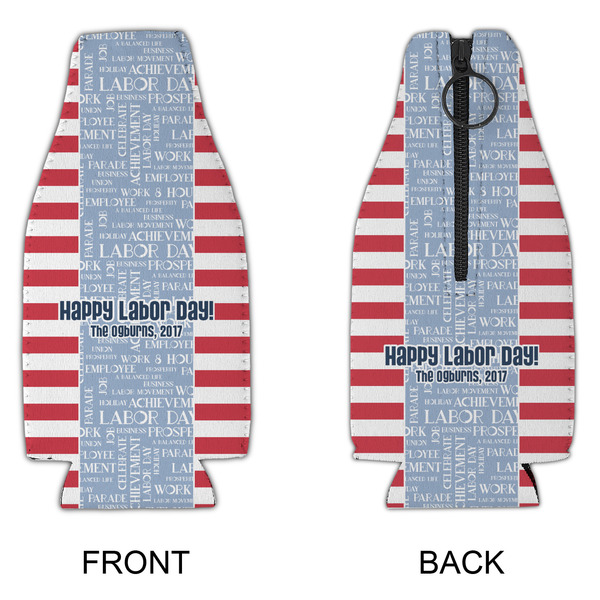 Labor Day Zipper Bottle Cooler - APPROVAL