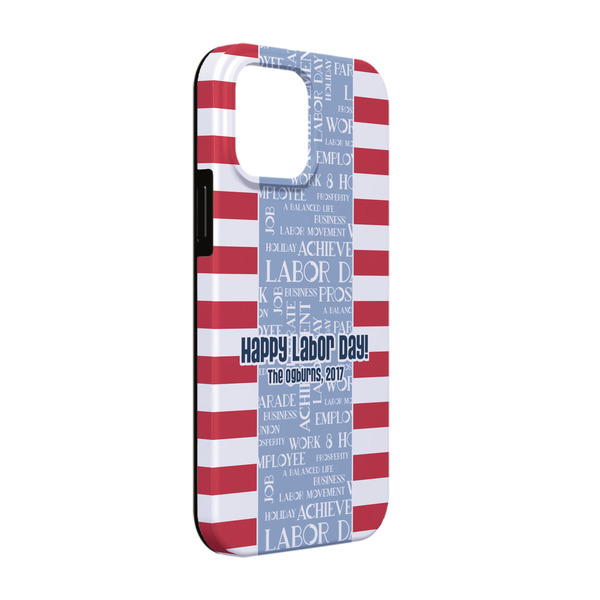 Custom Labor Day iPhone Case - Rubber Lined - iPhone 13 Pro (Personalized)