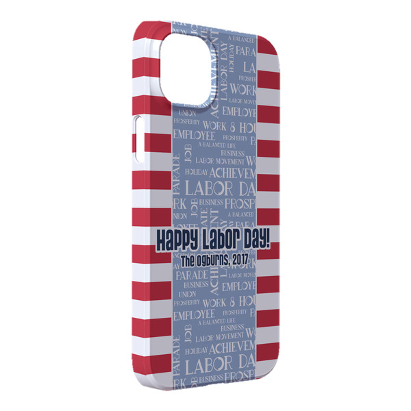 Custom Labor Day iPhone Case - Plastic - iPhone 14 Pro Max (Personalized)
