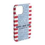 Labor Day iPhone Case - Plastic - iPhone 15 (Personalized)