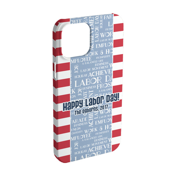 Custom Labor Day iPhone Case - Plastic - iPhone 15 (Personalized)