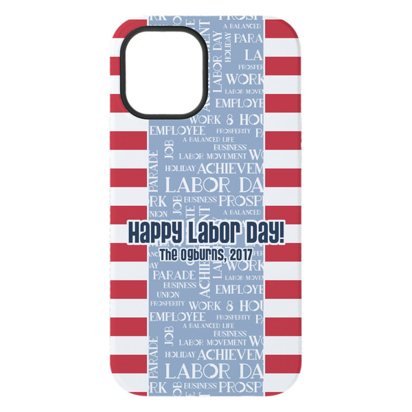 Labor Day iPhone 15 Plus Tough Case - Back