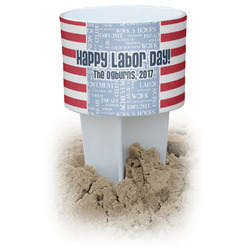 Labor Day Beach Spiker Drink Holder (Personalized)