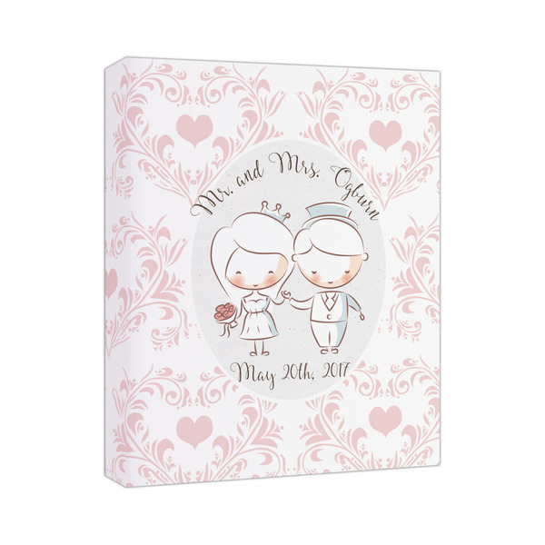 Custom Wedding People Canvas Print (Personalized)