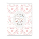 Wedding People Wood Print - 11x14 (Personalized)