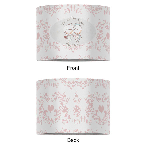 Wedding People 12" Drum Lampshade - APPROVAL (Fabric)