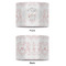 Wedding People 12" Drum Lampshade - APPROVAL (Fabric)