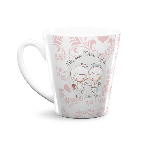 Wedding People 12 Oz Latte Mug - Front