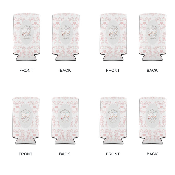 Wedding People 12oz Tall Can Sleeve - Set of 4 - APPROVAL