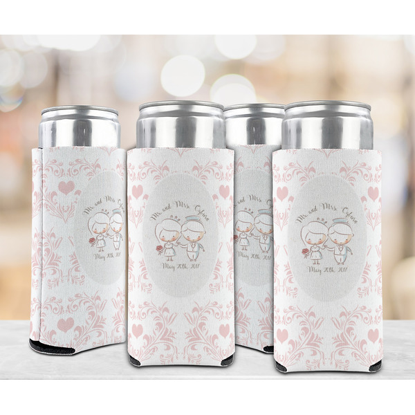 Wedding People 12oz Tall Can Sleeve - Set of 4 - LIFESTYLE
