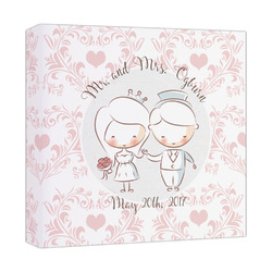 Wedding People Canvas Print - 12x12 (Personalized)