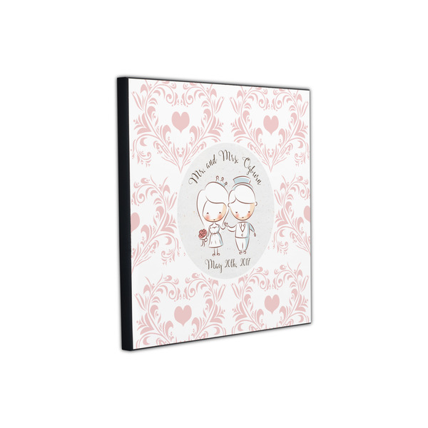 Wedding People 12x12 Wood Print - Angle View