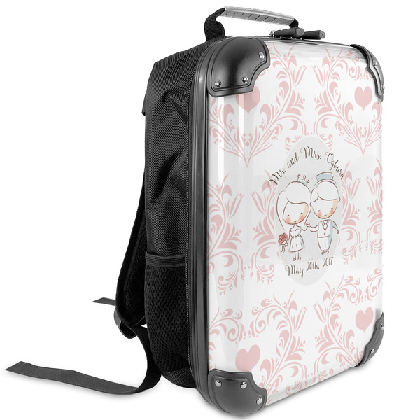 Custom Wedding People Kids Hard Shell Backpack (Personalized)
