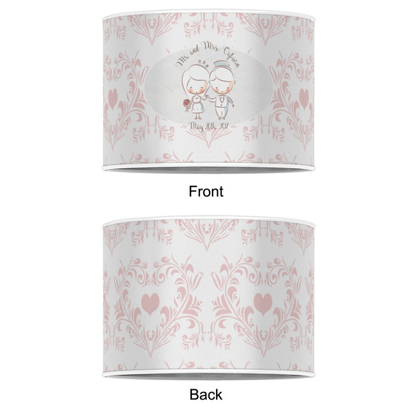 Wedding People 16" Drum Lampshade - APPROVAL (Poly Film)