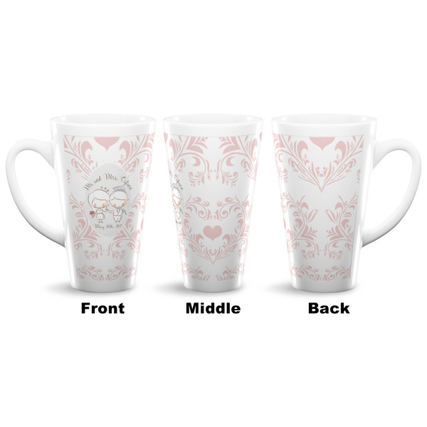 Wedding People 16 Oz Latte Mug - Approval