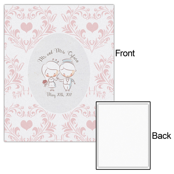 Wedding People 16x20 - Matte Poster - Front & Back