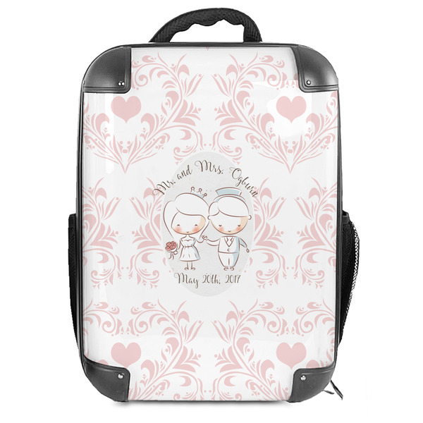 Custom Wedding People Hard Shell Backpack (Personalized)
