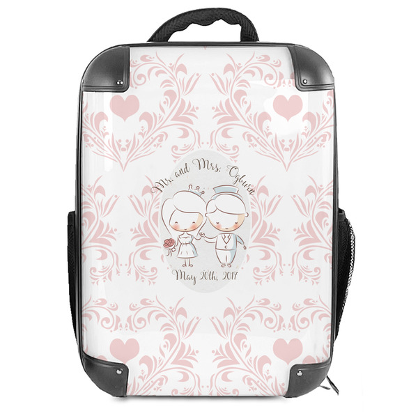 Custom Wedding People 18" Hard Shell Backpack (Personalized)